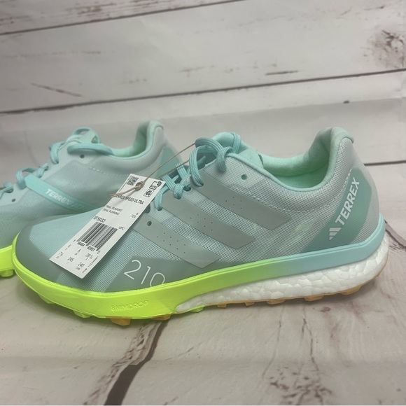 Adidas ULT Running Shoes Women's Low-top Blue/grey/green size 7.5 - Picture 5 of 10